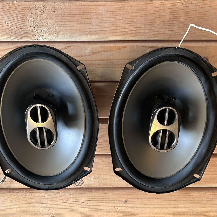Alpine SPS-509 Type-S 6x9" Coaxial 3-Way Car Speakers (Pair) - Used