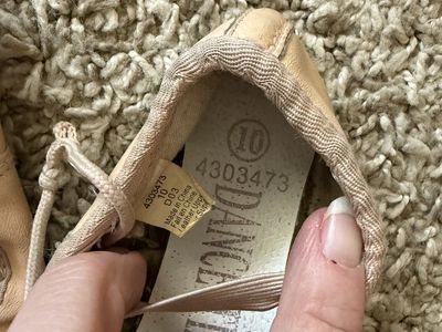 Ballet shoes slippers size 10