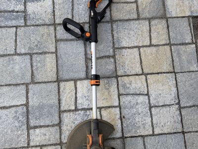Worx brand trimmer and blower