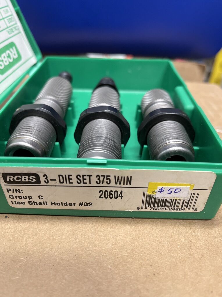 375 Win Die Set.