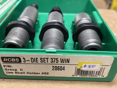375 Win Die Set.