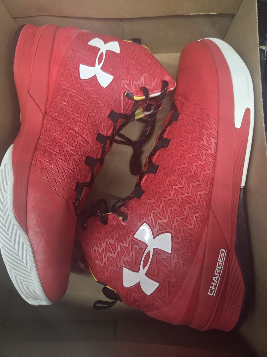 Under Armour Basketball Shoes Maryland sz 15