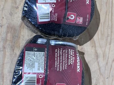 Husky Tow Straps — Brand New in Package (2 Total)