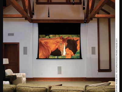 Draper Motorized Projection / Movie Screen 140030U (ACLV-40-846245)