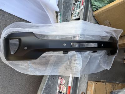 Black Front Bumper Face Bar with Parking Sensor Holes 2016-2019 Chevy Silverado 1500/1500 LD