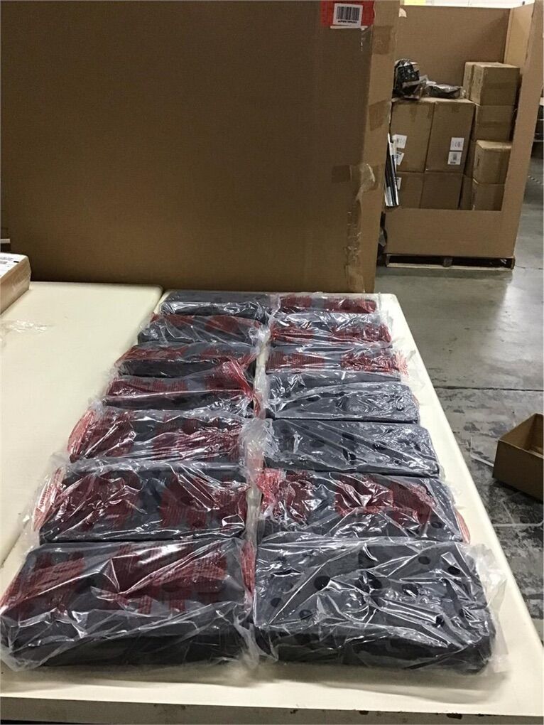 Set of 7 Marcy 10lb Stack of weights