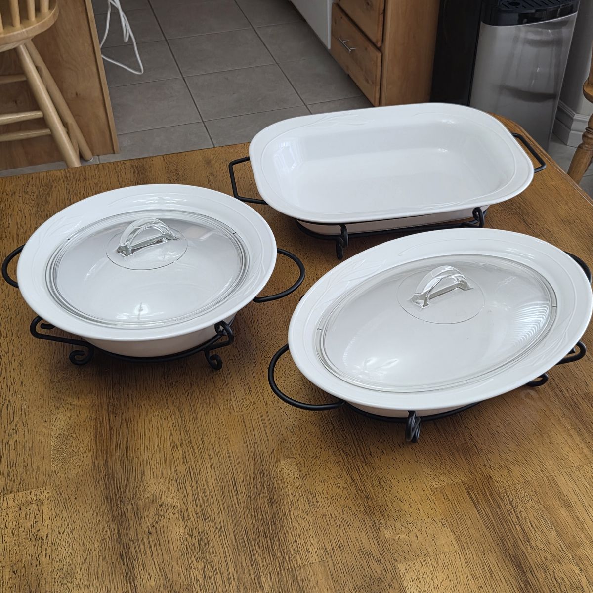 8 pc Casserole set