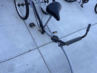 Tandem bike attachment