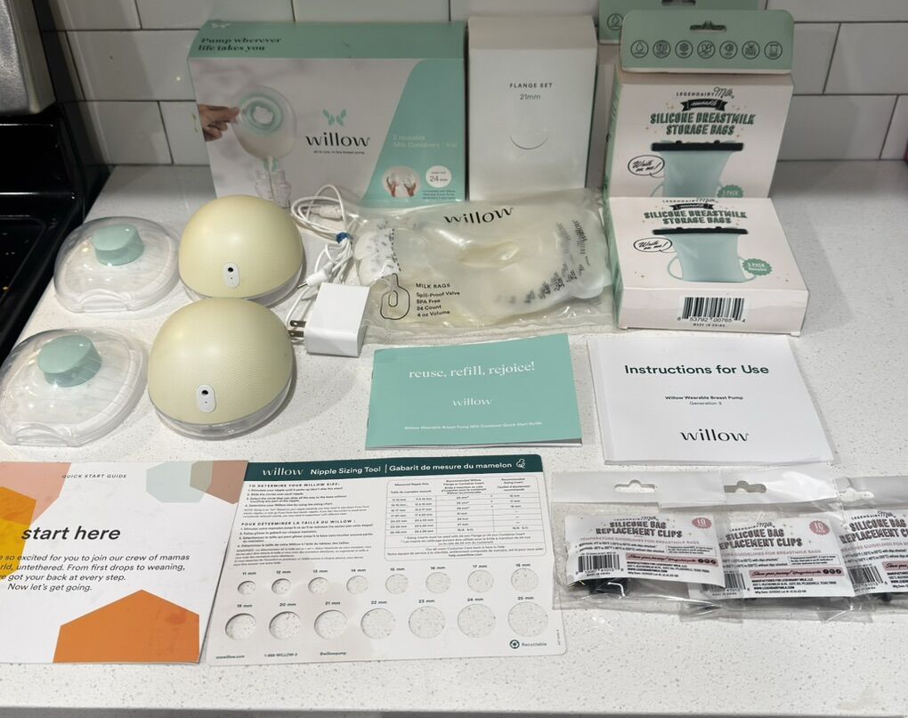 Willow 3 Wearable Breast Pump Bundle