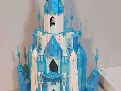 Lego Elsa Castle-no box or instructions