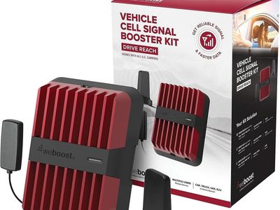 weBoost Drive Reach - Vehicle Cell Phone Signal Booster | 5G & 4G LTE | Magnetic Roof Antenna | Boosts All U.S. Carriers