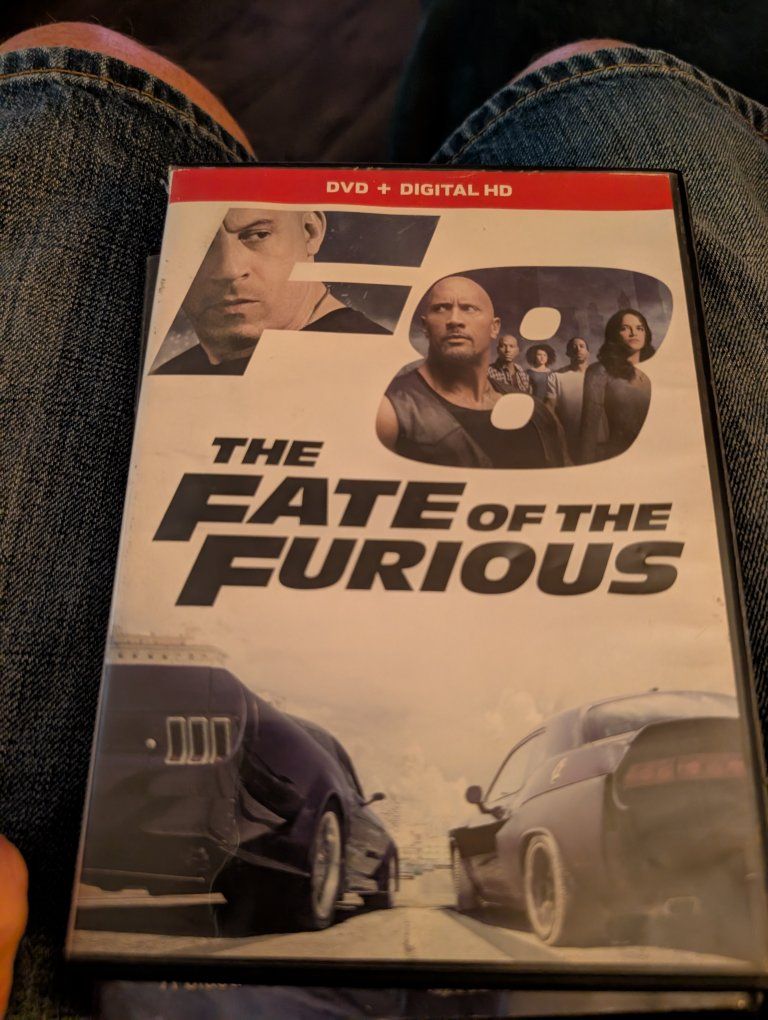 The Fate of the Furious DVD + Digital HD - Action Packed Movie