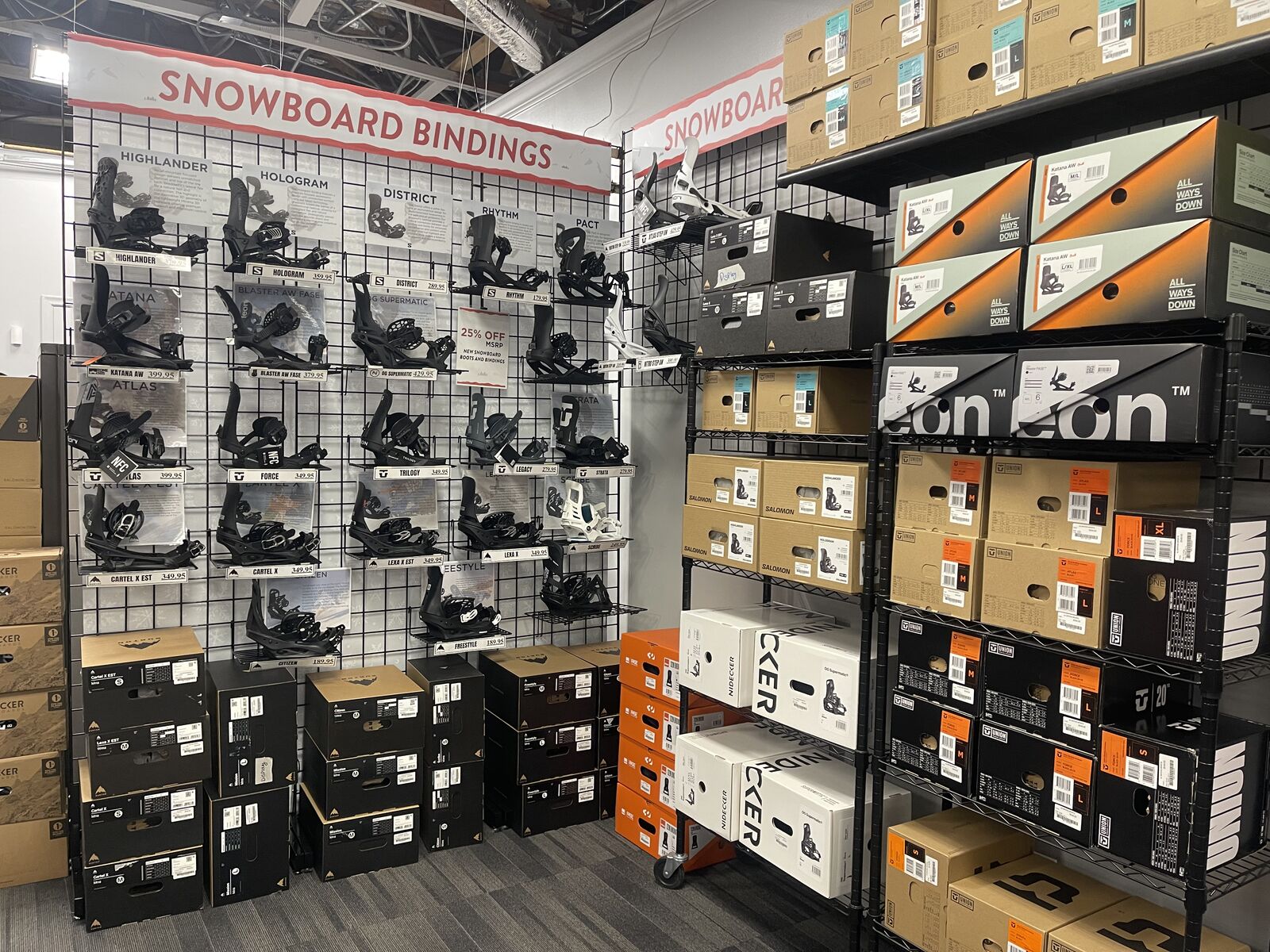 Snowboard Binding Sale