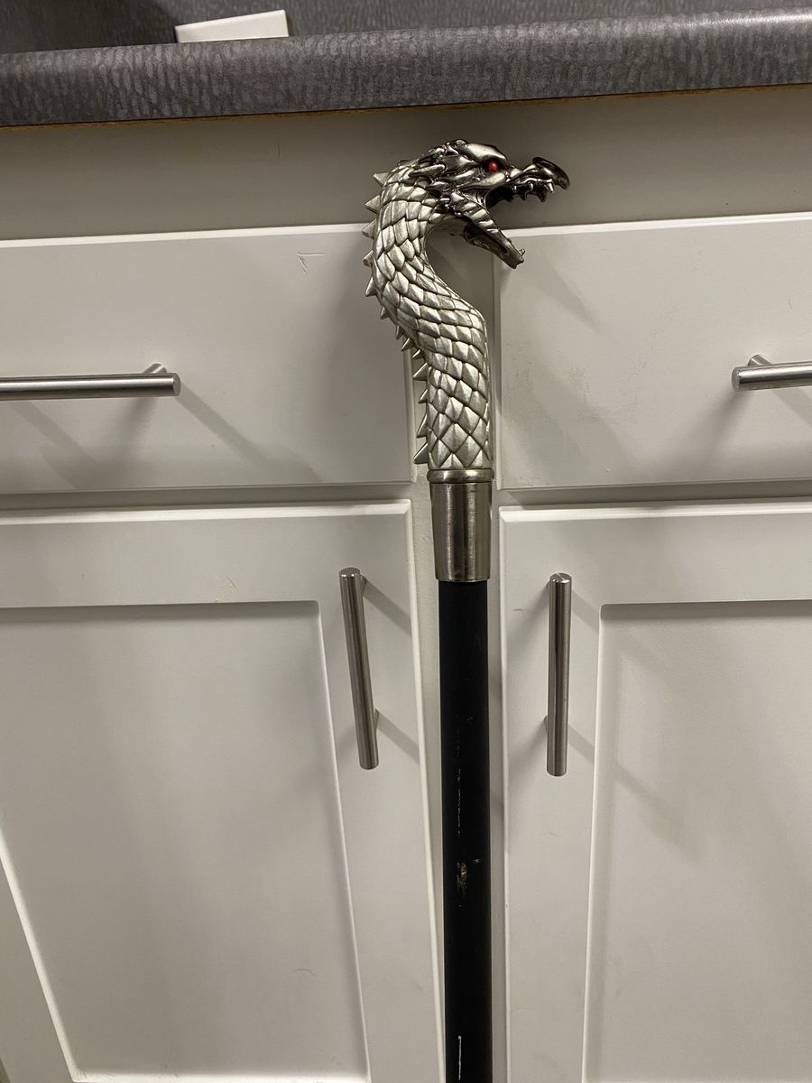 Dragon sword cane