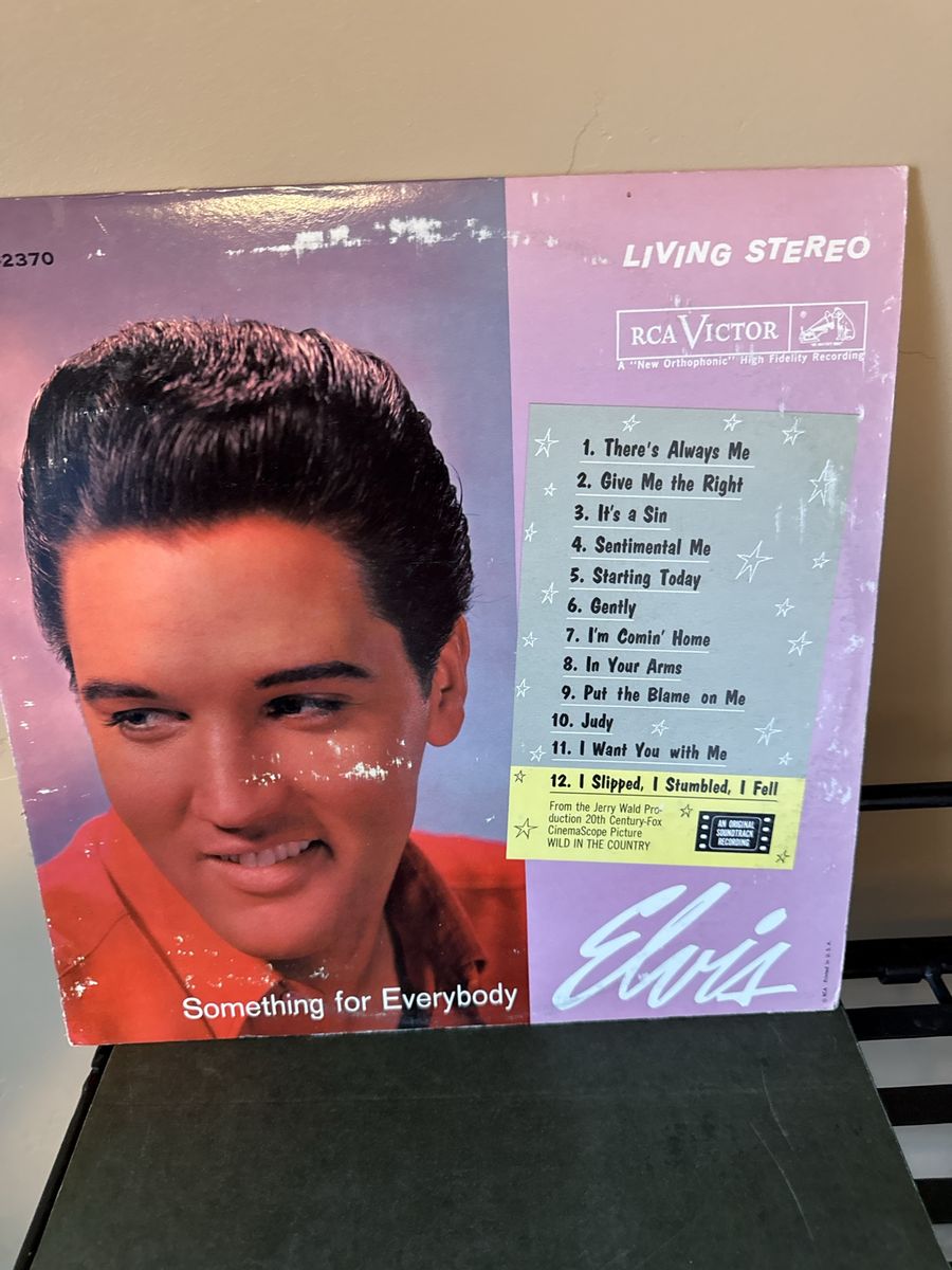 Elvis Presley Something for Everybody RCA Victor Living Stereo Vinyl LP LSP-2370