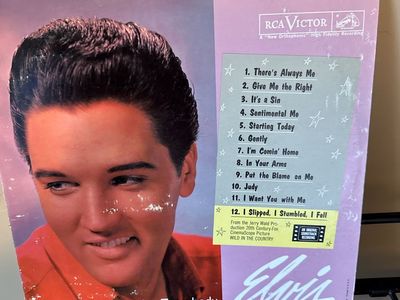Elvis Presley Something for Everybody RCA Victor Living Stereo Vinyl LP LSP-2370