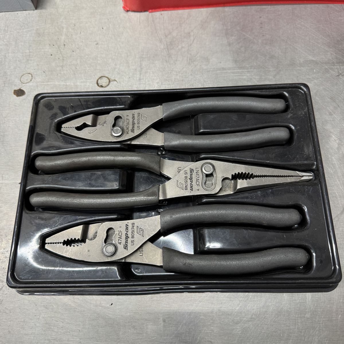Snap-on 3pc Talon Grip Pliers Set