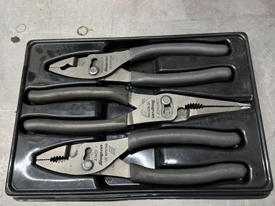 Snap-on 3pc Talon Grip Pliers Set
