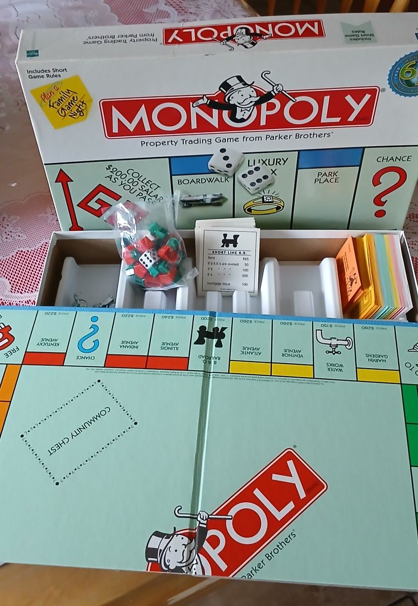Monopoly Property Trading Game by Parker Brothers - Classic Family Board Game