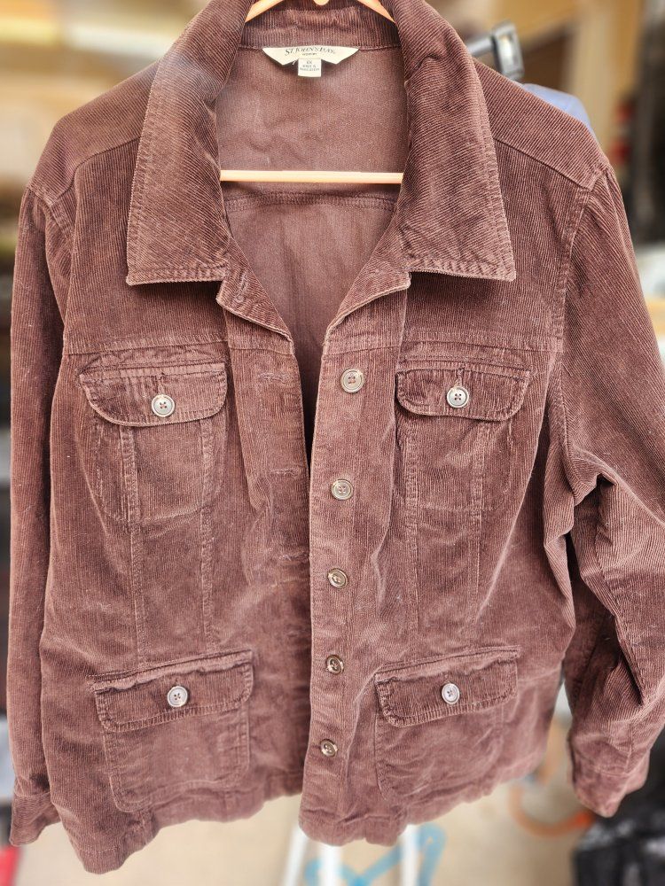 St. John's Bay Corduroy Jacket 2XL