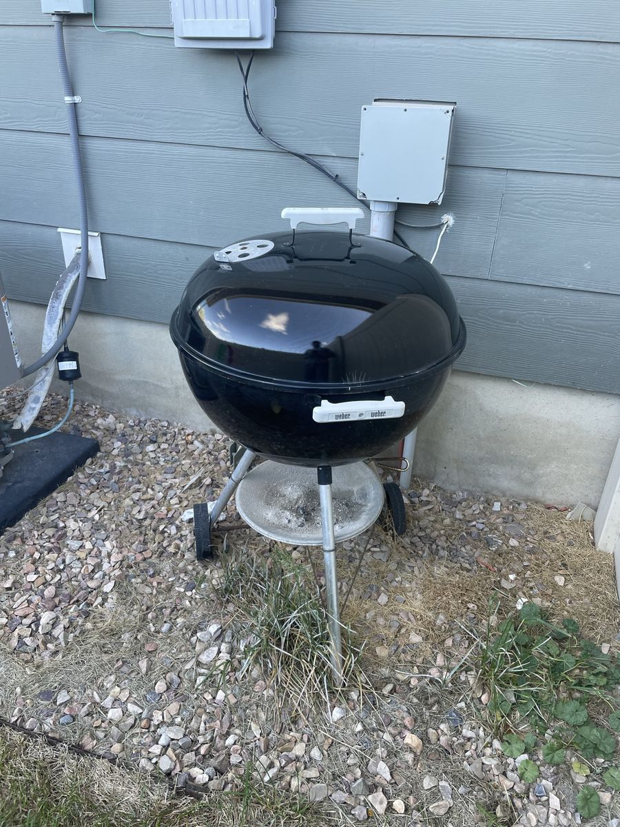 Weber charcoal grill