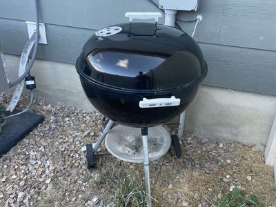 Weber charcoal grill