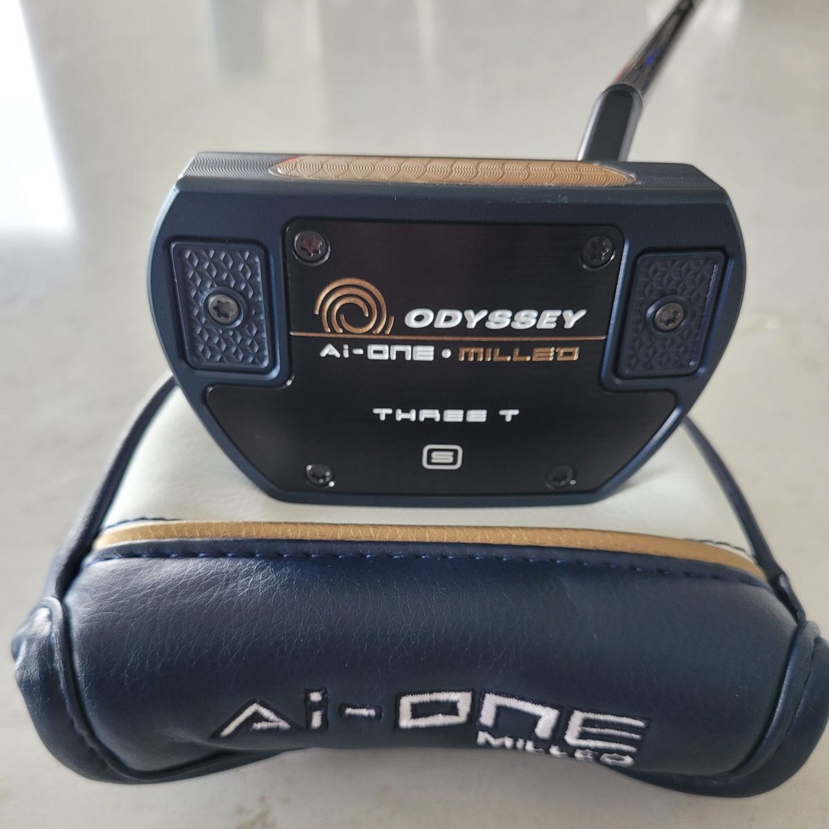 NEW-Odyssey Ai-One Milled Three T S Putter 35in