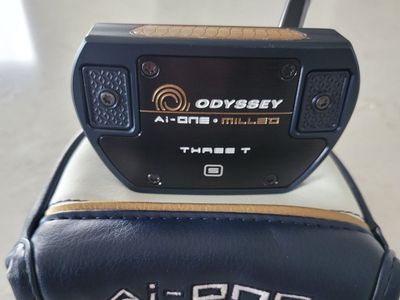 NEW-Odyssey Ai-One Milled Three T S Putter 35in