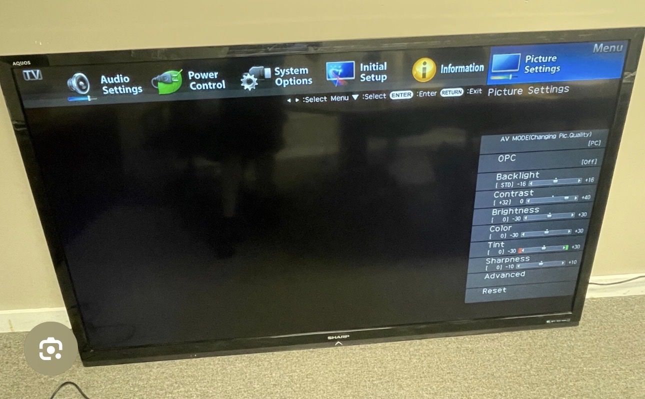 80” Sharp TV for Sale – Works Great!