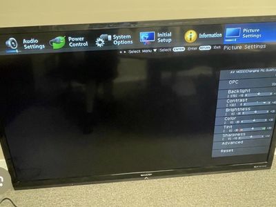 80” Sharp TV for Sale – Works Great!