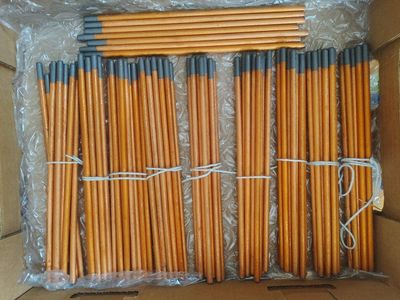 Copper Coated Carbon Gouging Electrodes Rods 5/16 X12" Lot of 98