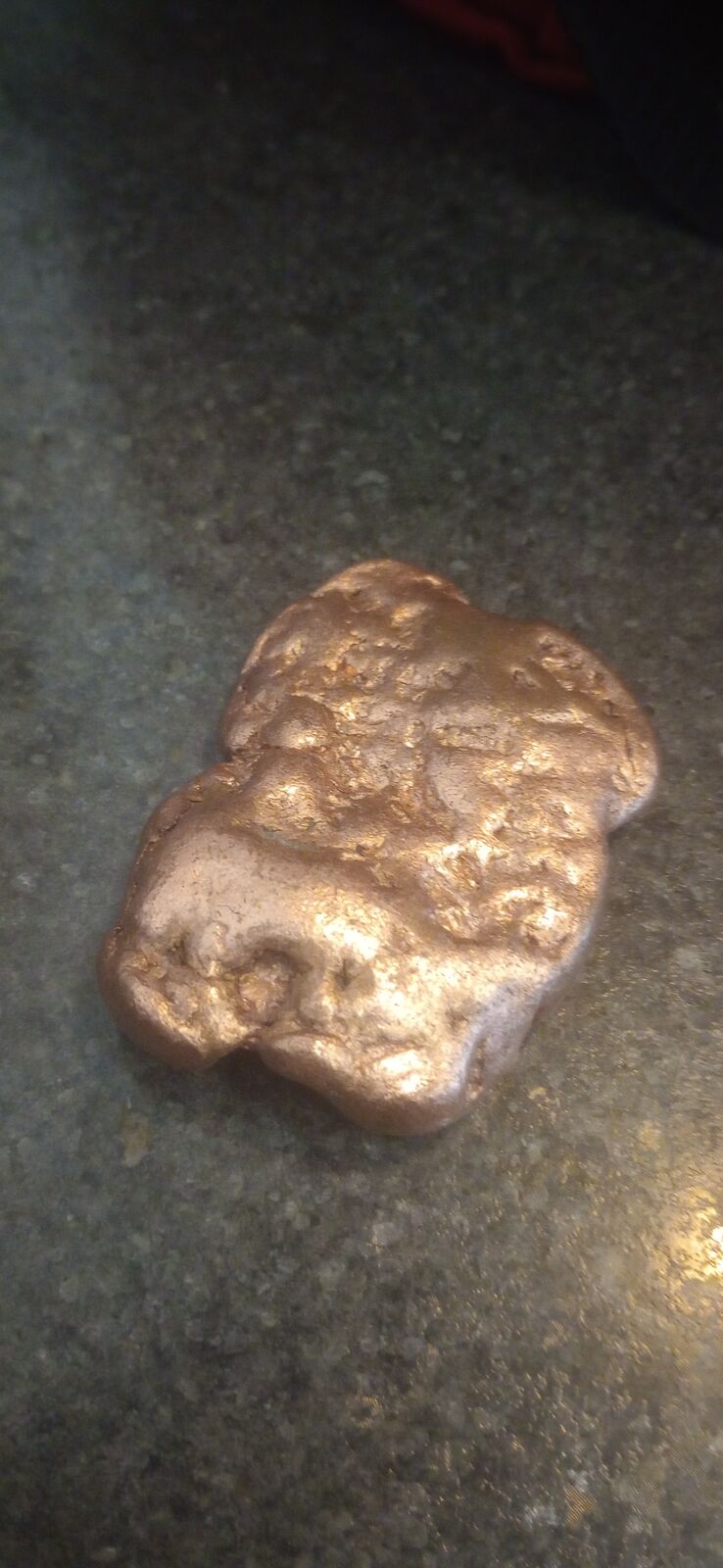 Large chunk of copper