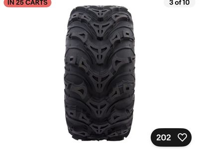 Tusk mud force. New set of (4) fronts 25x8x12 rears 25x10x12