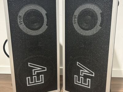 ElectroVoice FM12-3A Three-way Floor Monitors Pair