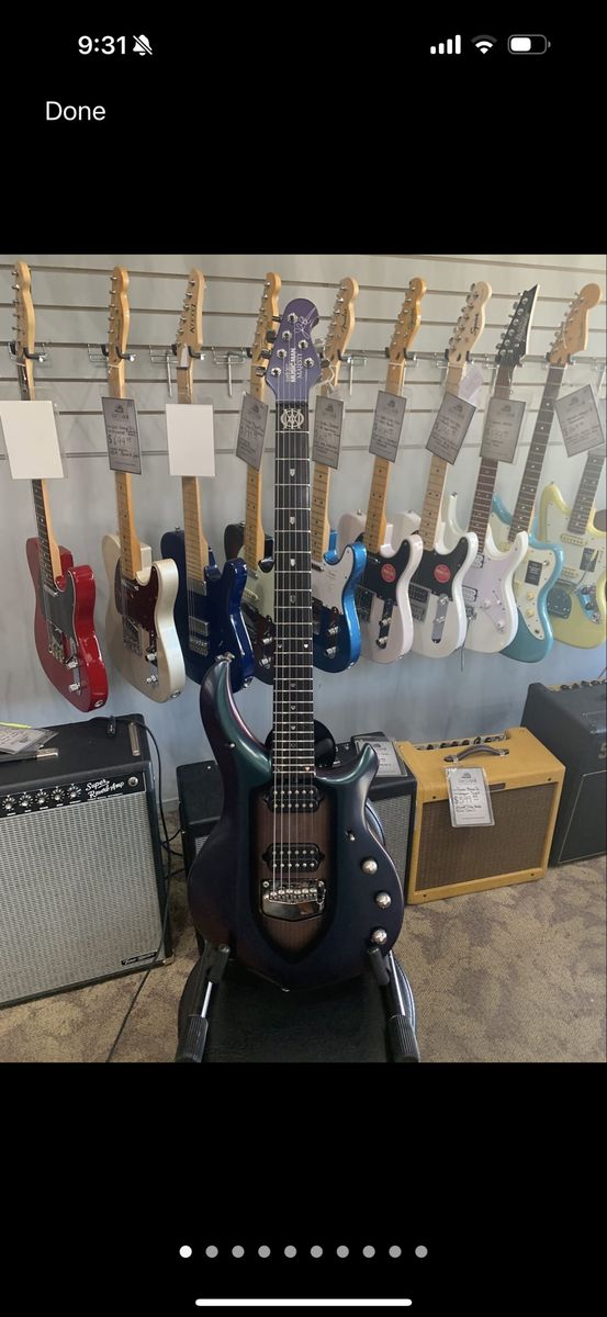 Ernie Ball Music Man Magistry 6-String Electric Guitar - Enchanted Forest Finish
