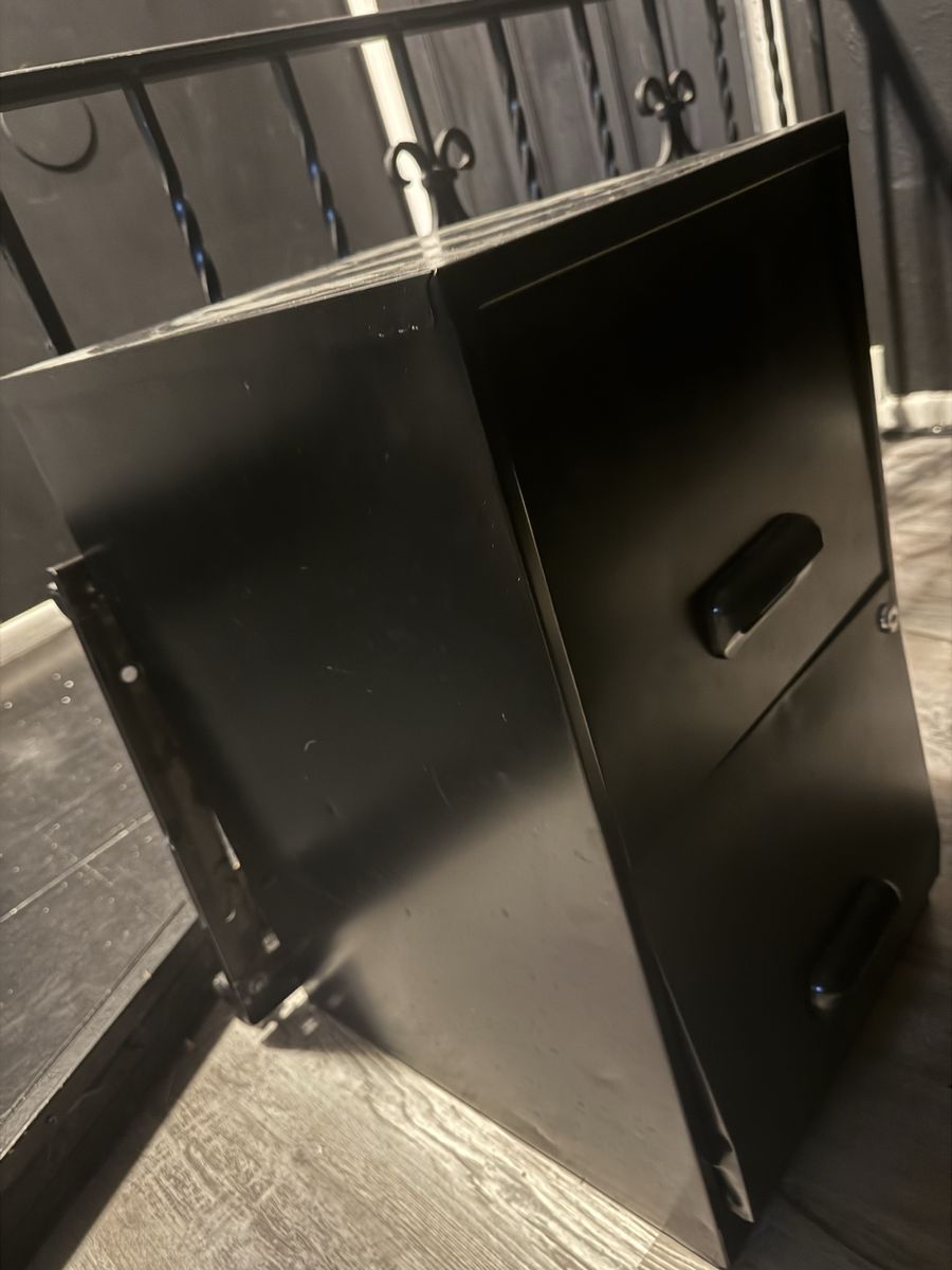 FREE Black file cabinet no keys
