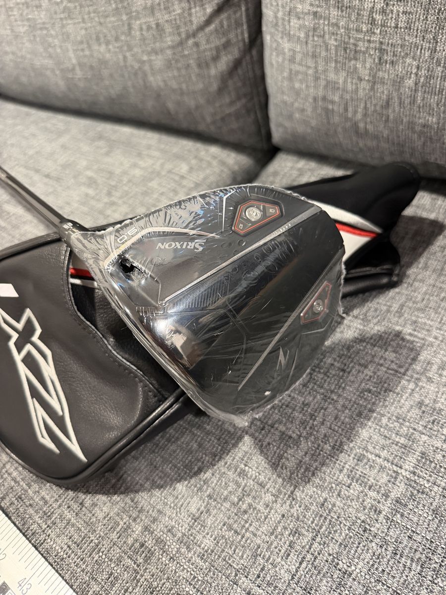 New Srixon ZXi 9.0 Driver Hzrdus Smoke Red RDX 5.5 W/HC