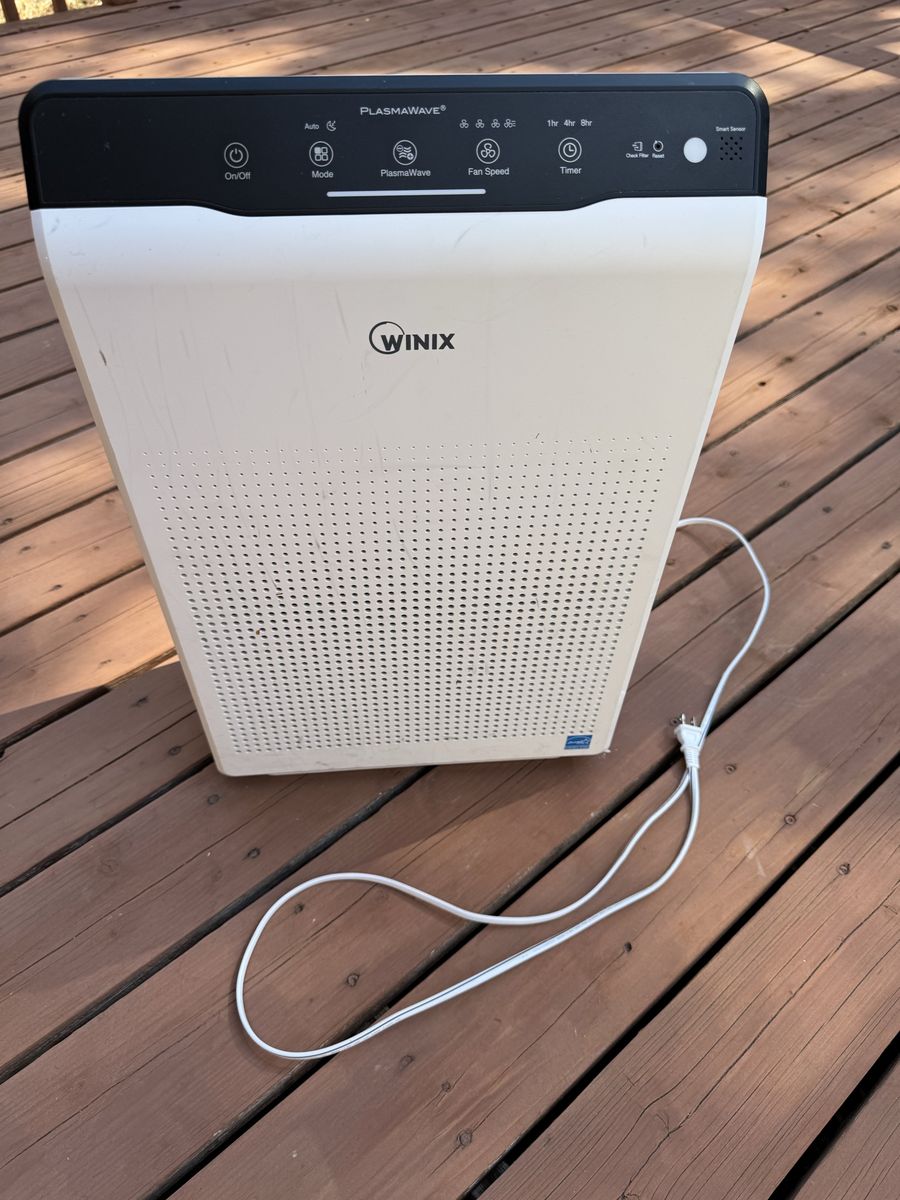 Winix C535 PlasmaWave Air Purifier with Washable Filter, 120V 70W
