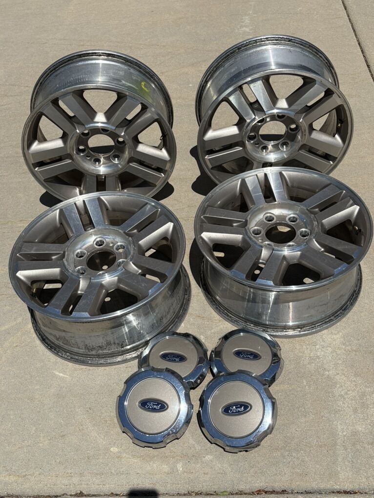 2005 F150 Factory Wheels, Caps & Lug Nuts