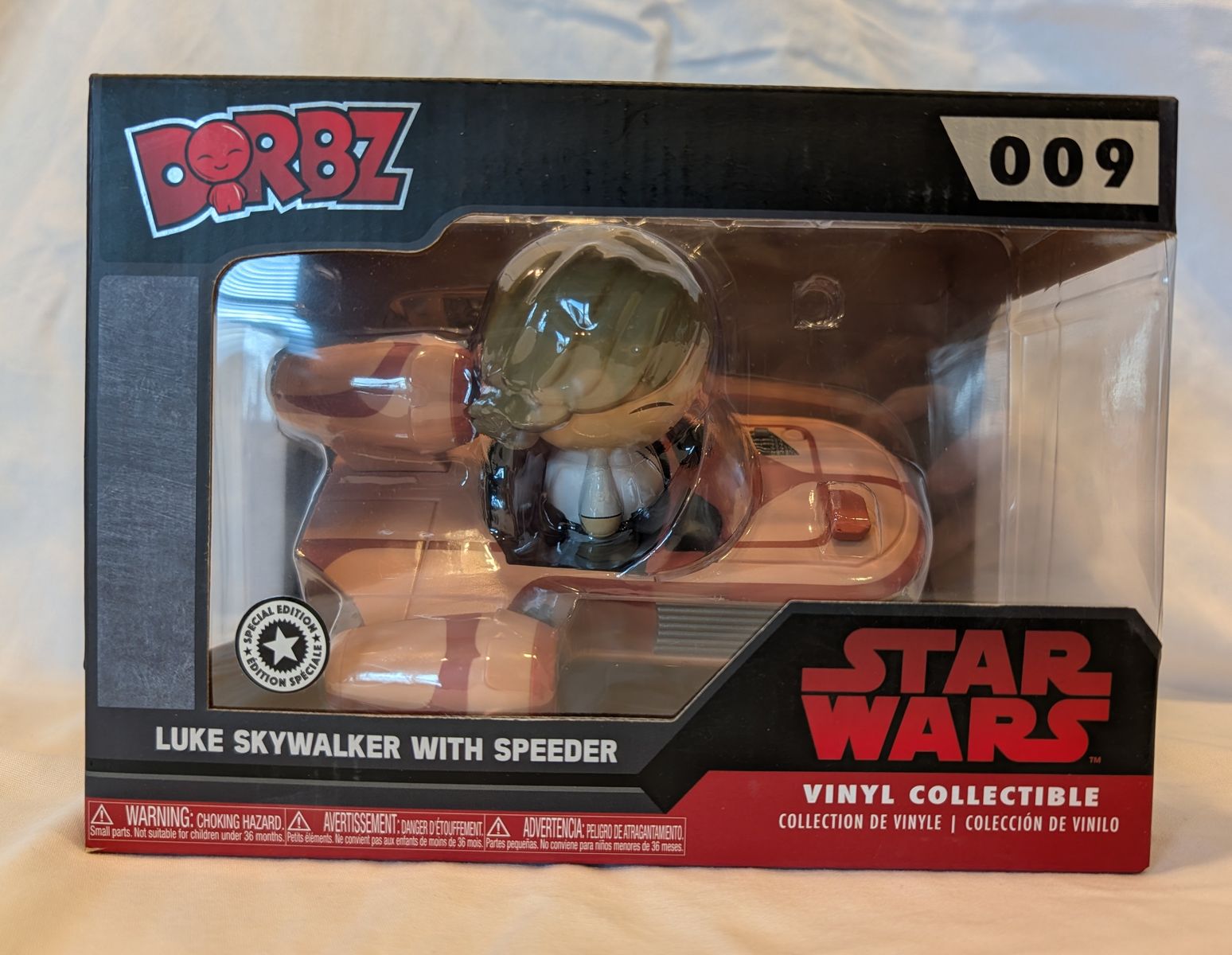 Funko Dorbz Ridez Star Wars Luke Skywalker with Speeder #009 - Special Edition