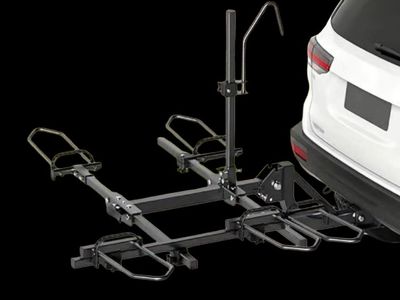 Heavy-Duty Hitch Mount Bike & Tricycle Rack - Fits Up to 2 Bikes or 1 Tricycle + 1 Bike