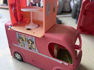 Barbie motor home