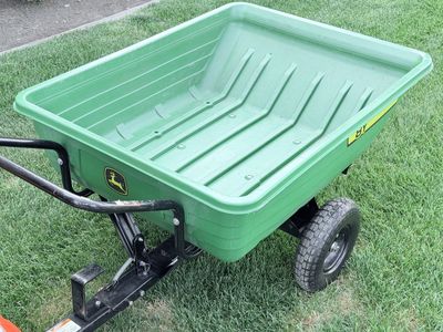 John Deere yard trailer