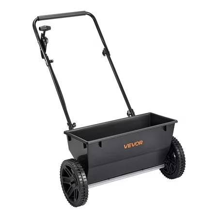 VEVOR Walk-Behind Spreader, 50 lb, 18" width
