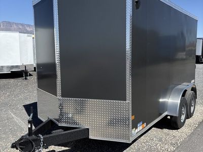 7x14 Haulmark Transport Enclosed Cargo Trailer - 7'0" Interior - 10K GVWR - .080 PolyCor