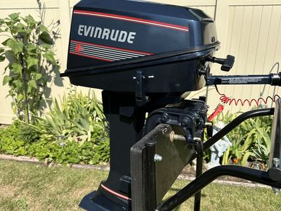 1989 Evinrude eight horse outboard.