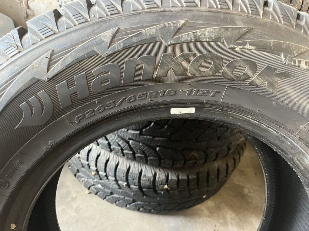 Used Hankook Snow Tires