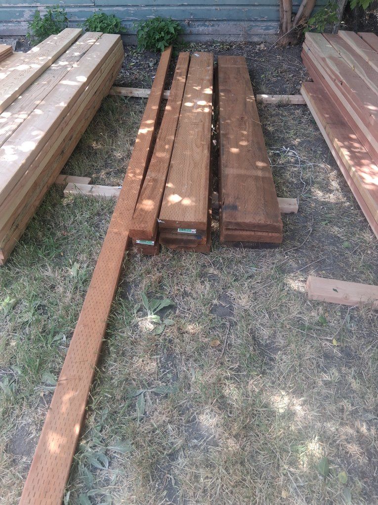 Treated lumber