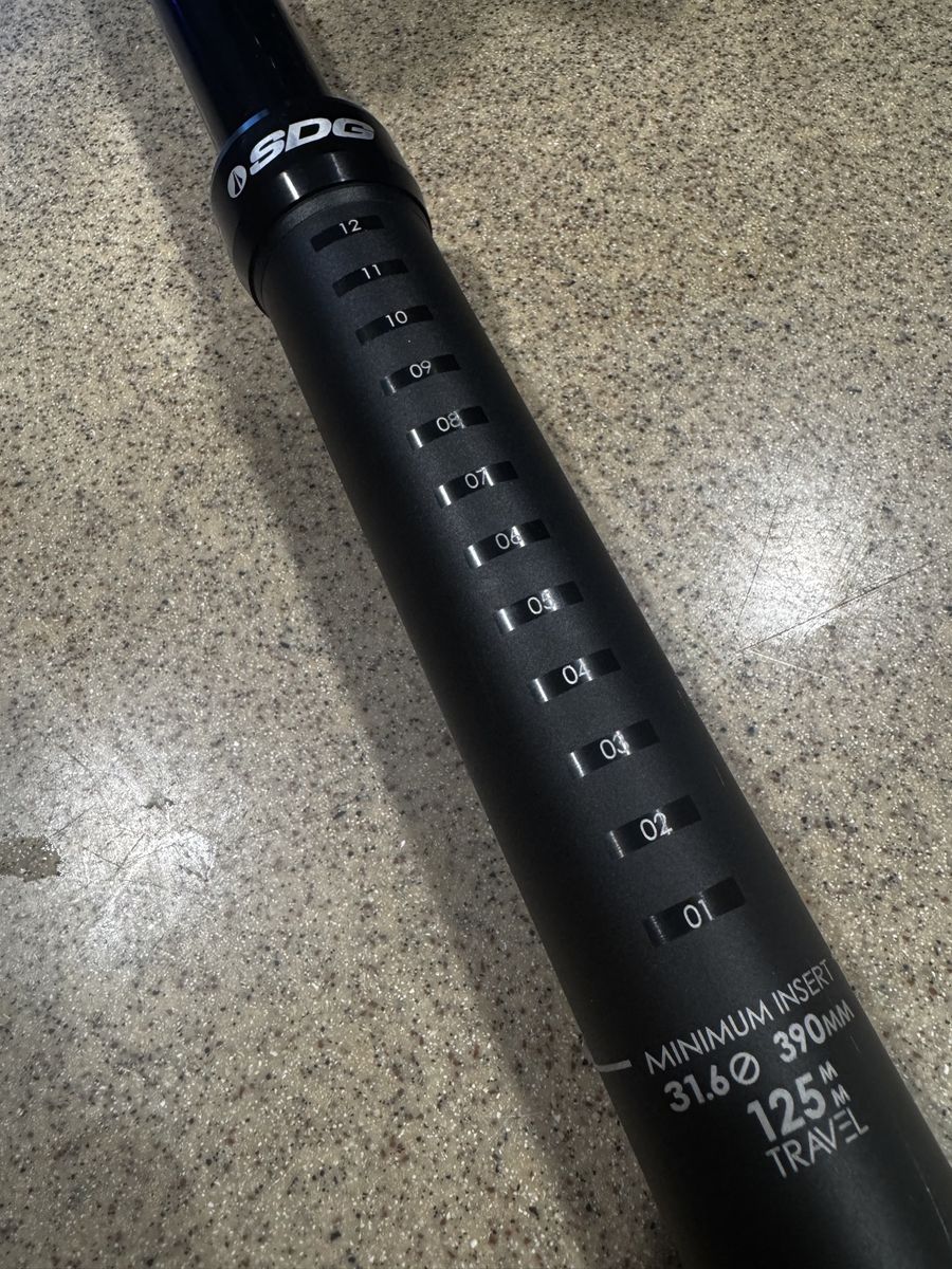 SDG Tellis dropper post-125mm new