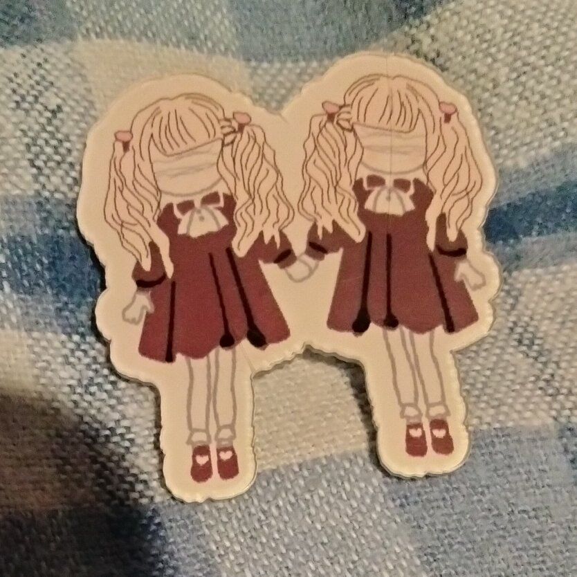 Creepy twin pin